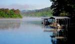 Early morning view of Lake Cortez.
